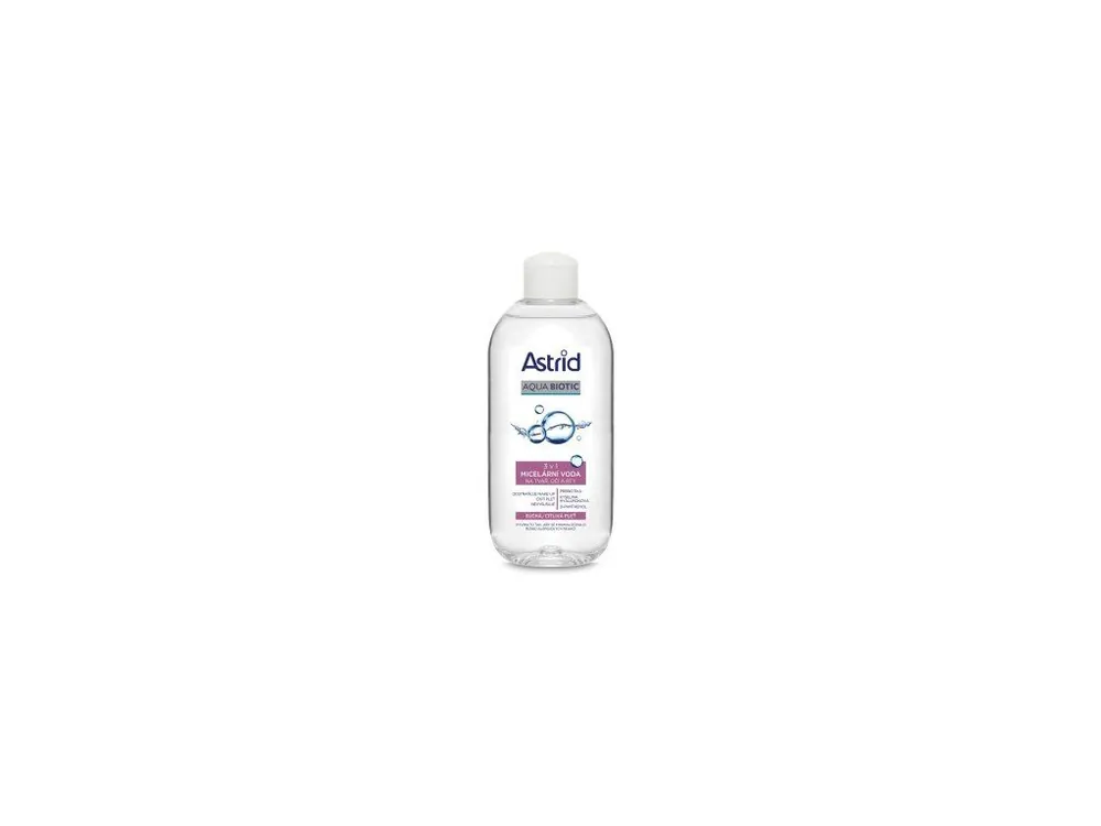 Astrid Soft Skin zjemňující čisticí micelární voda, 200 ml Výhodná Nabídka