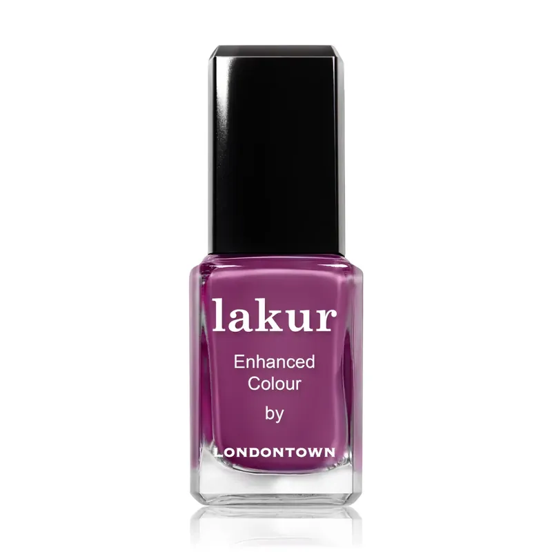 LONDONTOWN lakur Violet Hibiscus lak na nehty tmavě fialová 12 ml Bezpečná Platba