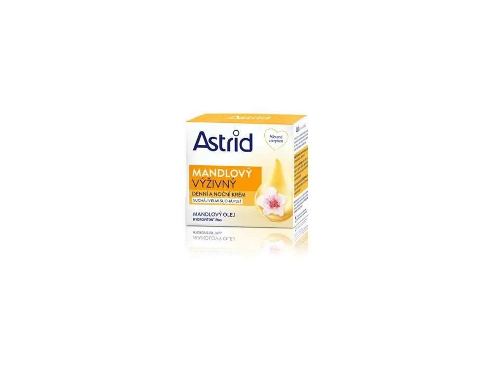 Astrid Almond Care mandlový výživný denní a noční krém, 50 ml Časově Omezené