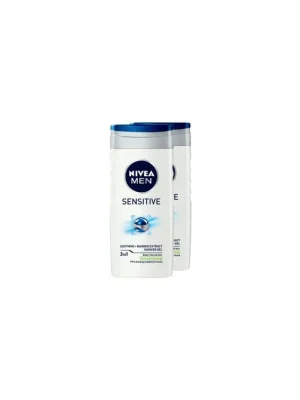 Časově Omezené Nivea Men Sensitive Duo sprchový gel, 500 ml