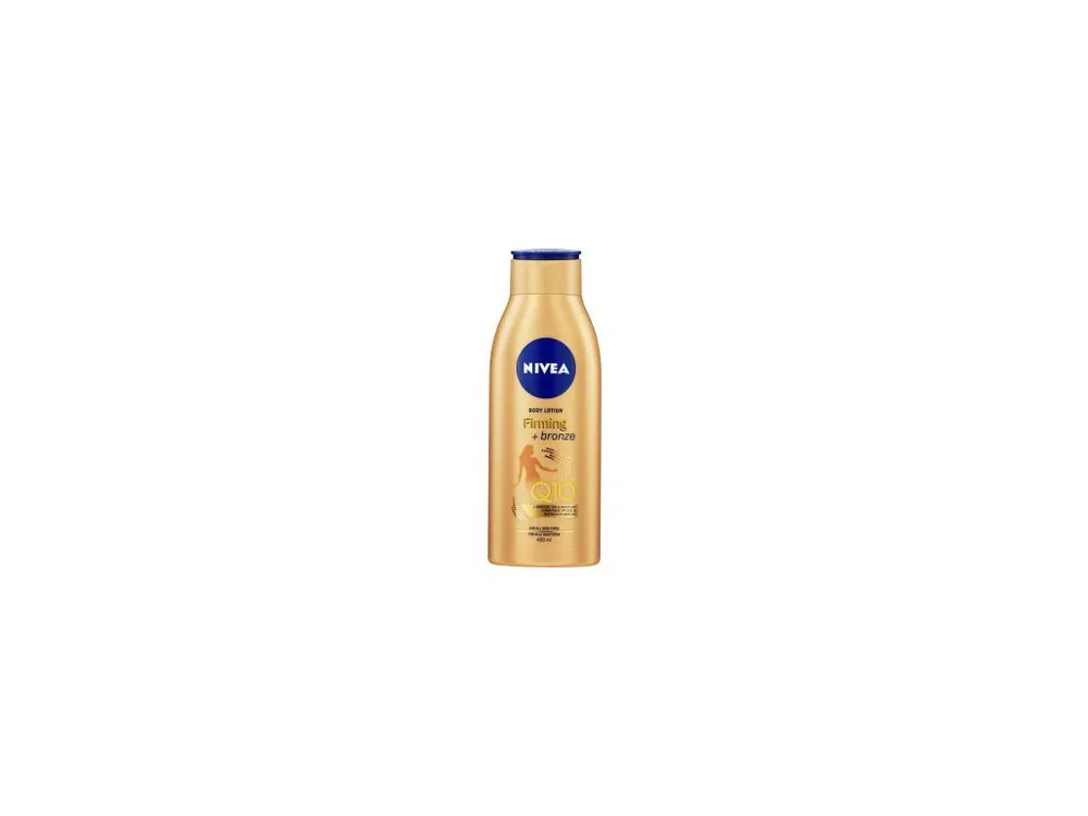 Horká Nabídka Nivea Body Lotion Q10 Firming + bronze zpevňující tónovací tělové mléko, 400 ml