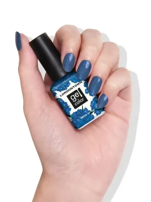 Top Prodej LONDONTOWN Gel Color Blue Diamond gelový lak na nehty sportovní modř 12 ml