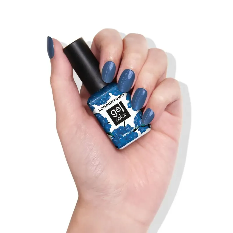 Top Prodej LONDONTOWN Gel Color Blue Diamond gelový lak na nehty sportovní modř 12 ml