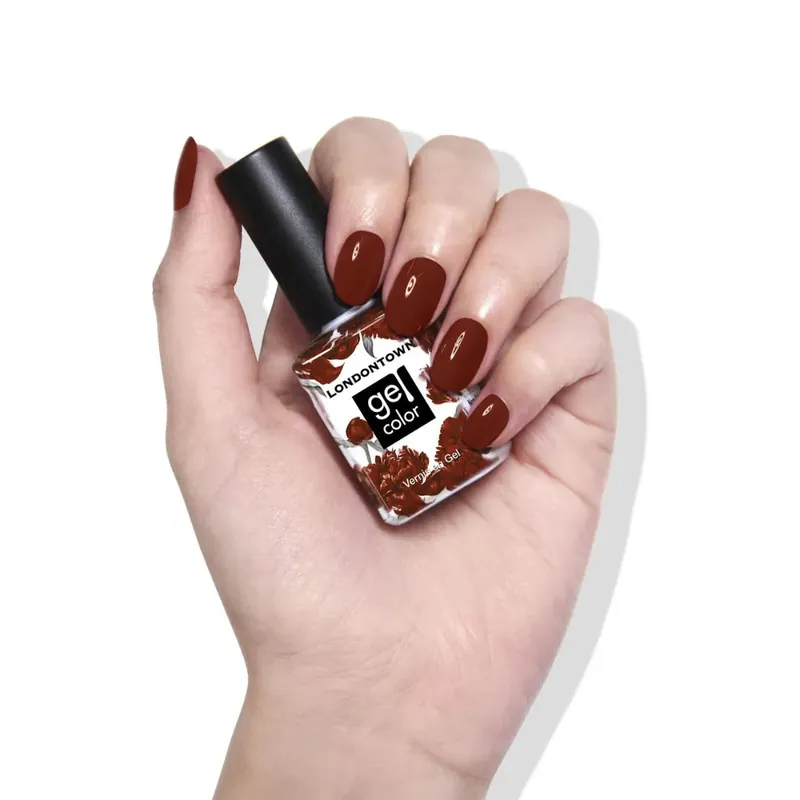 Doprava Zdarma LONDONTOWN Gel Color You Autumn Know gelový lak na nehty červená ambra 12 ml