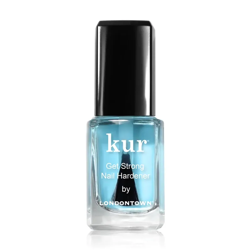 Akce LONDONTOWN kur Get Strong Nail Hardener Zpevňující péče a base coat 12 ml