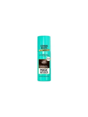 Značkový L'Oréal Magic Retouch Dark brown zakrytí odrostů, 75 ml