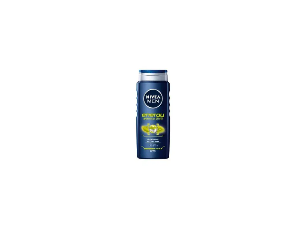 Nivea Men Energy sprchový gel, 500 ml Omezená Nabídka
