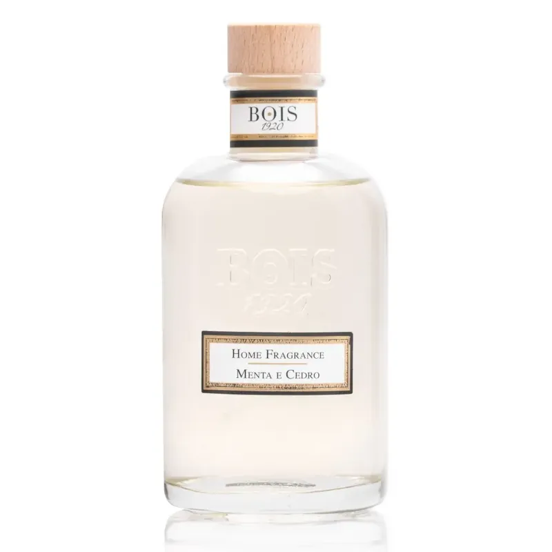 BOIS 1920 Menta e Cedro Aroma difuzér s tyčinkami250 ml Akční Cena