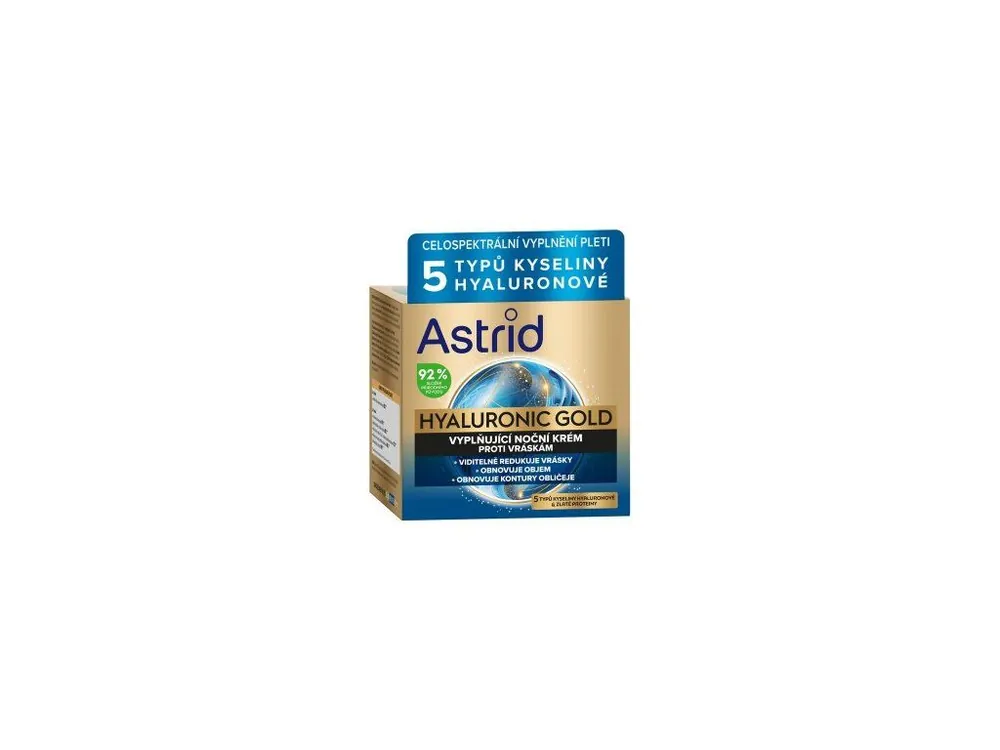 AstridHyaluronic Gold noční pleťový krém 50 ml Nízká Cena