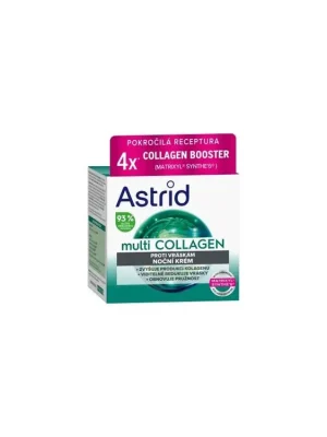 Dokud Zásoby Vydrží AstridMultiCollagen Noční krém proti vráskám 50 ml