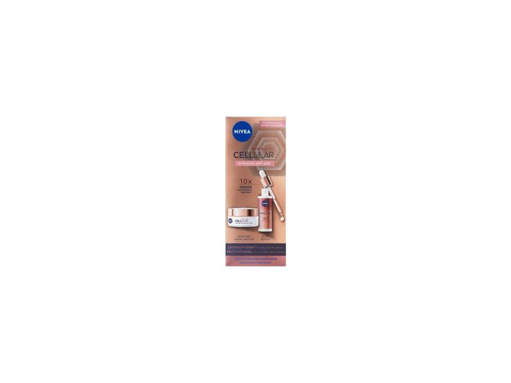 Originální Nivea Cellular Expert Lift 3 zónové sérum, 30 ml + denní krém, 50 ml