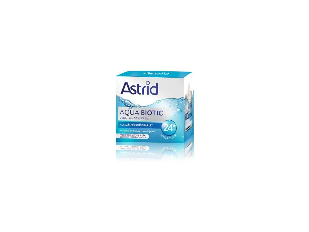 Astrid Aqua Biotic denní a noční krém normální a smíšená pleť, 50 ml Akce
