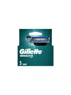 Nejlepší Cena Gillette Mach3 náhradní hlavice, 5 ks