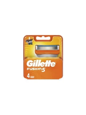 Gillette Fusion, náhradní hlavice, balení 4 kusy Dokud Zásoby Vydrží