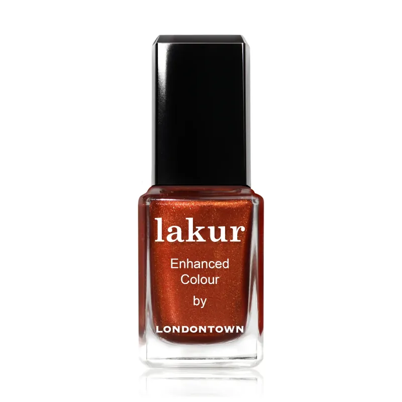 Poslední Šance LONDONTOWN lakur Posh Forever lak na nehty skořicová metalíza 12 ml