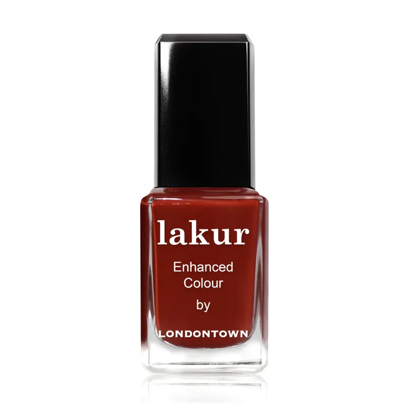 Akce LONDONTOWN lakur You Autumn Know lak na nehty červená ambra 12 ml