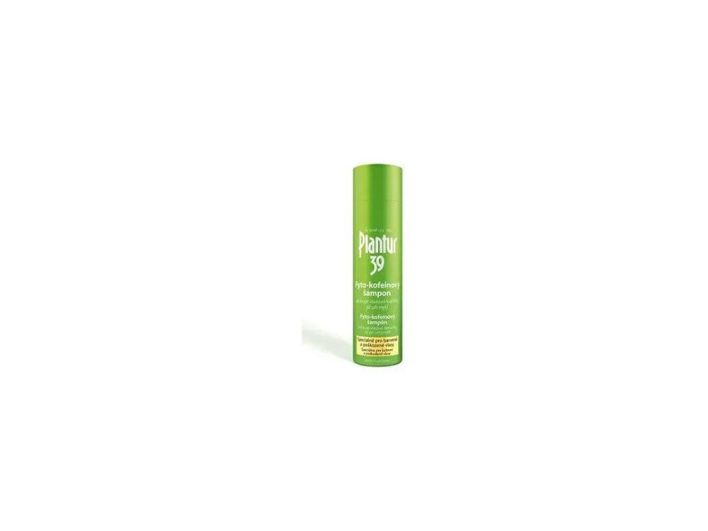Plantur 39 Kofeinový šampon pro barvené a poškozené vlasy, 250 ml Víkendová Akce