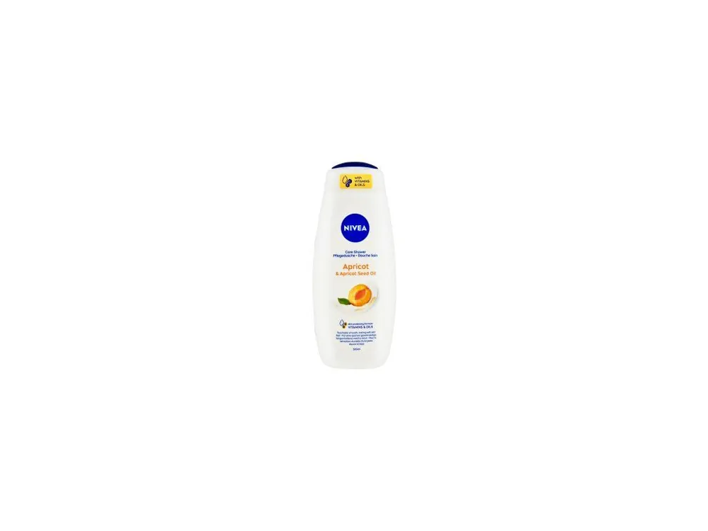 Pouze Dnes Nivea Apricot & Apricot Seed Oil Pečující sprchový gel, 500 ml