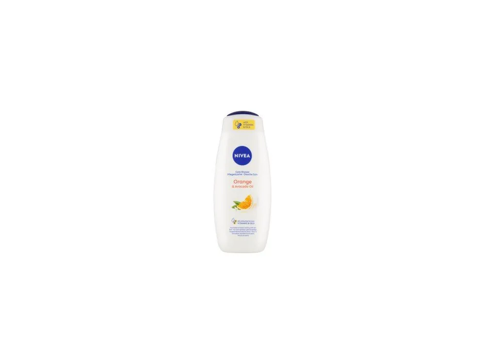 Nivea Orange & Avocado Oil pečující sprchový gel, 500 ml Sezónní Sleva