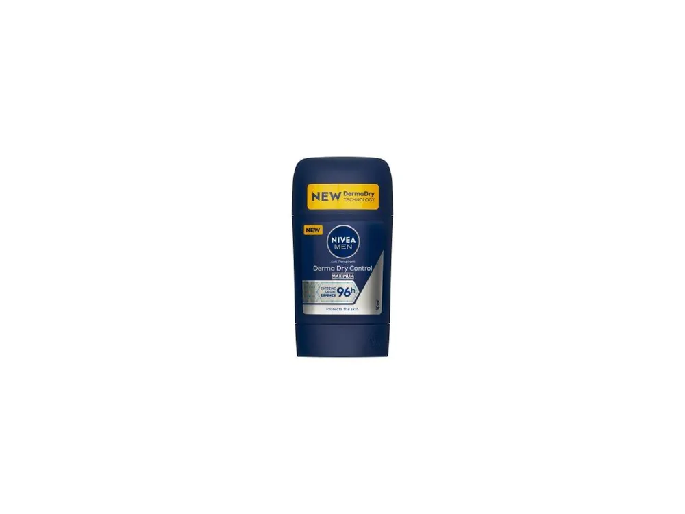 Nivea Men antiperspirant Derma Dry Control tuhý, 50 ml Nejprodávanější