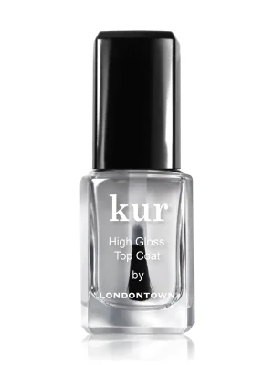 Zlevněný LONDONTOWN kur High Gloss Top Coat s vysokým leskem 12 ml