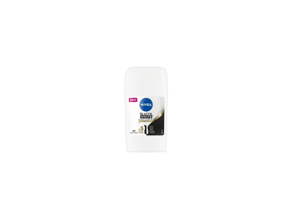Bezpečná Platba Nivea antiperspirant Black & White Silky Smooth, 50 ml