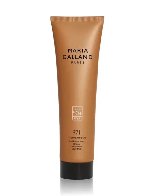 MARIA GALLAND 971 Cellular Sun Omlazující opalovací tělové mléko SPF50+ 150 ml Akční Cena