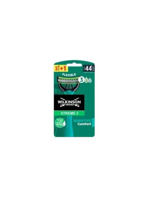 Wilkinson Sword Xtreme3 Sensitive jednorázový holící strojek, 4 ks Nejprodávanější