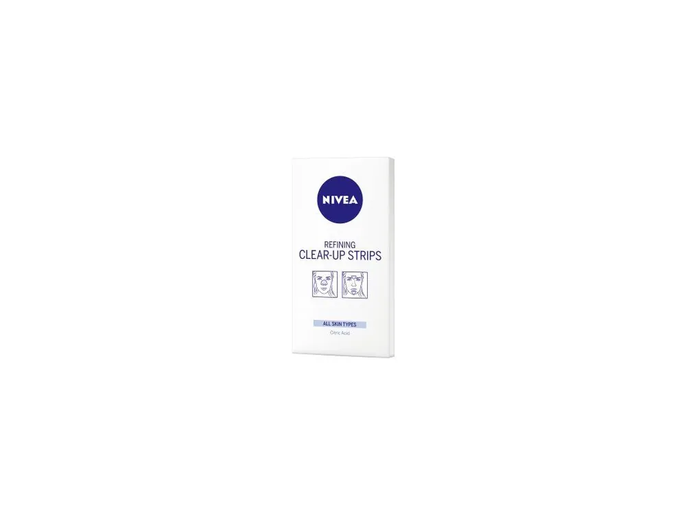 Nivea Refining Clear-Up Strips osvěžující čisticí pleťové náplasti, 6 ks Must-Have