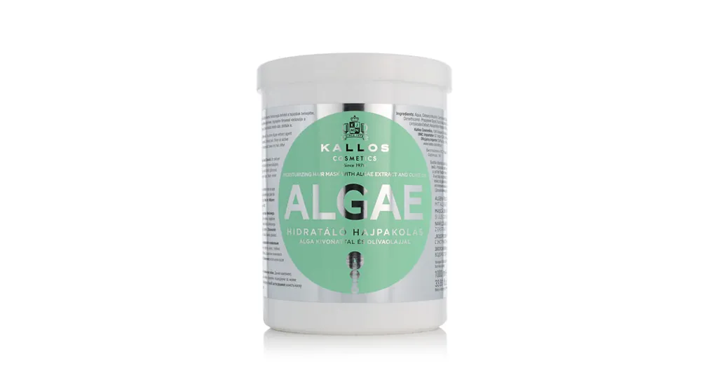 Autentický Kallos Algae Moisturizing Hair Mask And Olive Oil 1000 ml