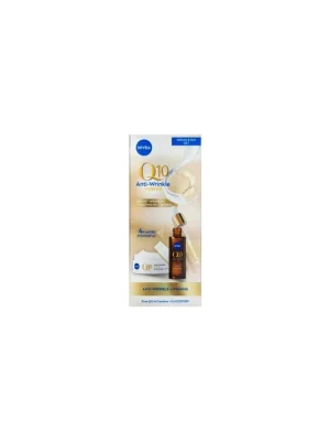 Nivea Expertní duální sérum proti vráskám a denní krém Q10 Anti-Wrinkle Expert 30ml + 50ml Akční Cena