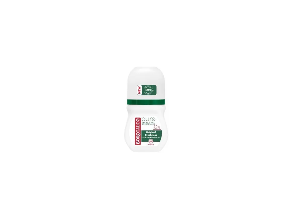 Borotalco Roll On Pure original deodorant kuličkový, 50 ml Nízká Cena