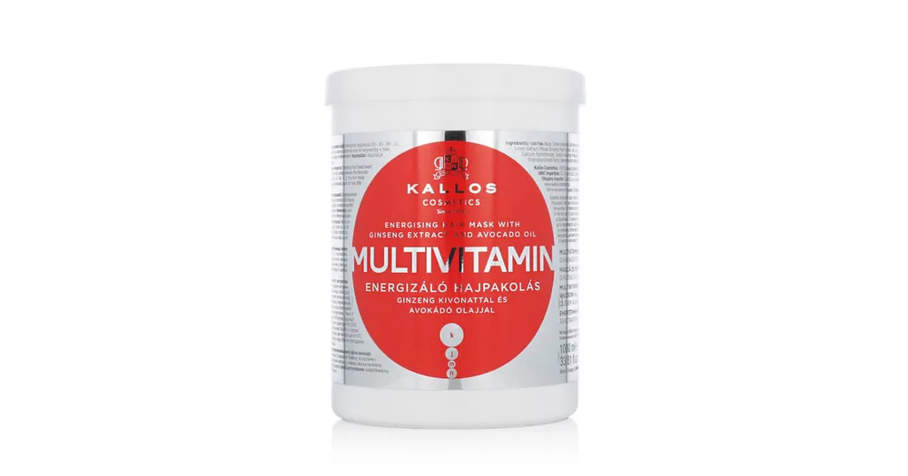 Kallos Multivitamin Energising Hair Mask 1000 ml Nakupujte Hned