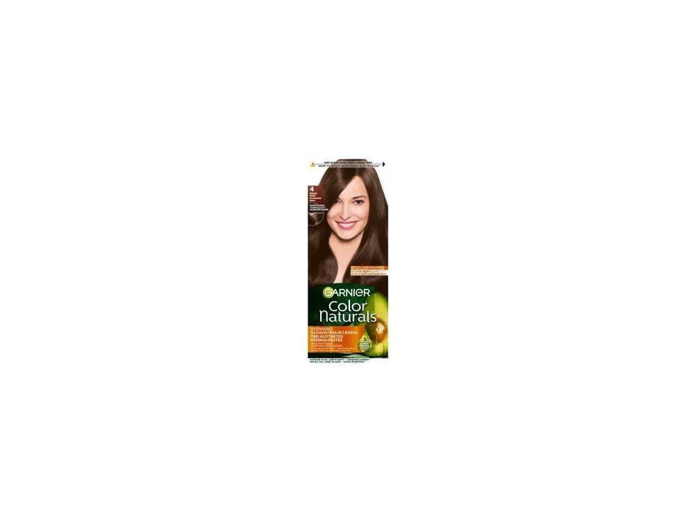 Výhodná Nabídka Garnier Color Naturals Creme barva na vlasy, odstín středně hnědá 4