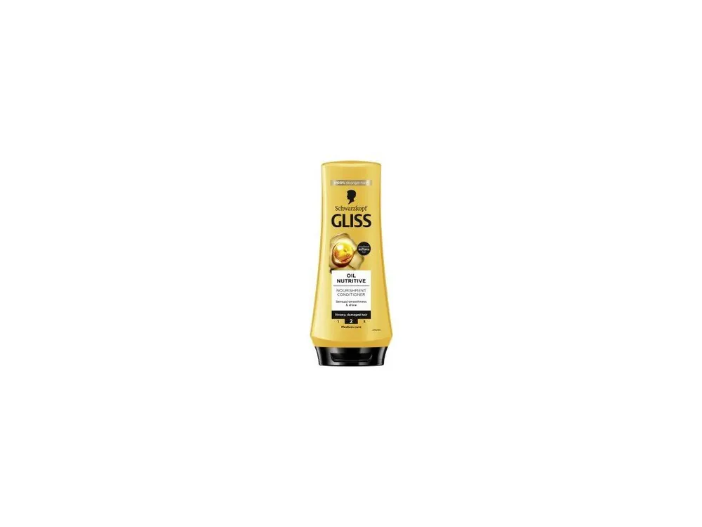 Gliss Oil Nutritive balzám na vlasy, 200 ml Sezónní Sleva