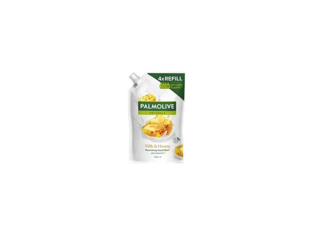 Palmolive Naturals Milk & Honey tekuté mýdlo náhradní náplň 1000 ml Tovární Cena