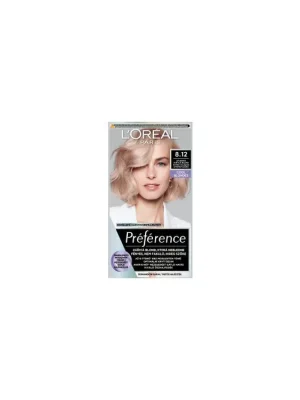L'oreal Paris Préférence Cool Blondes barva na vlasy, Alaska, studená světlá blond 8.12 Nejprodávanější