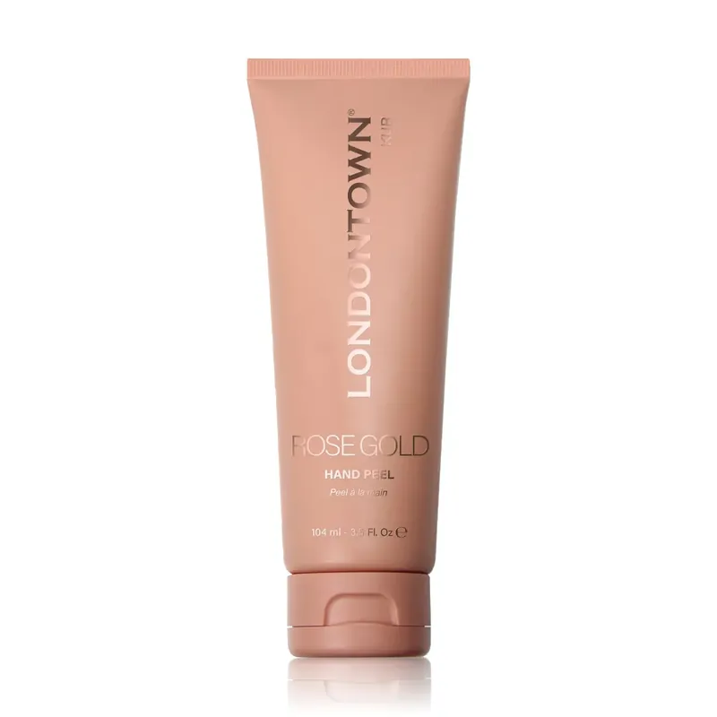 LONDONTOWN kur Rose Gold Hand Peel Slupovací maska na ruce 104 ml Autentický