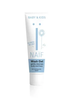 Originální NAÏF Čisticí a mycí gel pro děti a miminka přírodní 30 ml