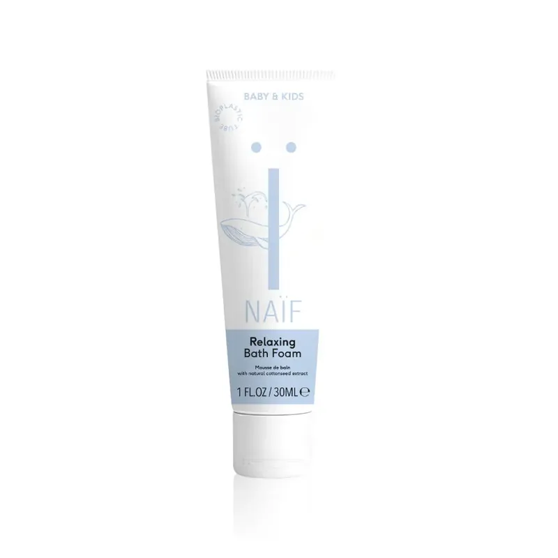 Super Cena NAÏF Relaxační pěna pro děti a miminka cestovní balení30 ml