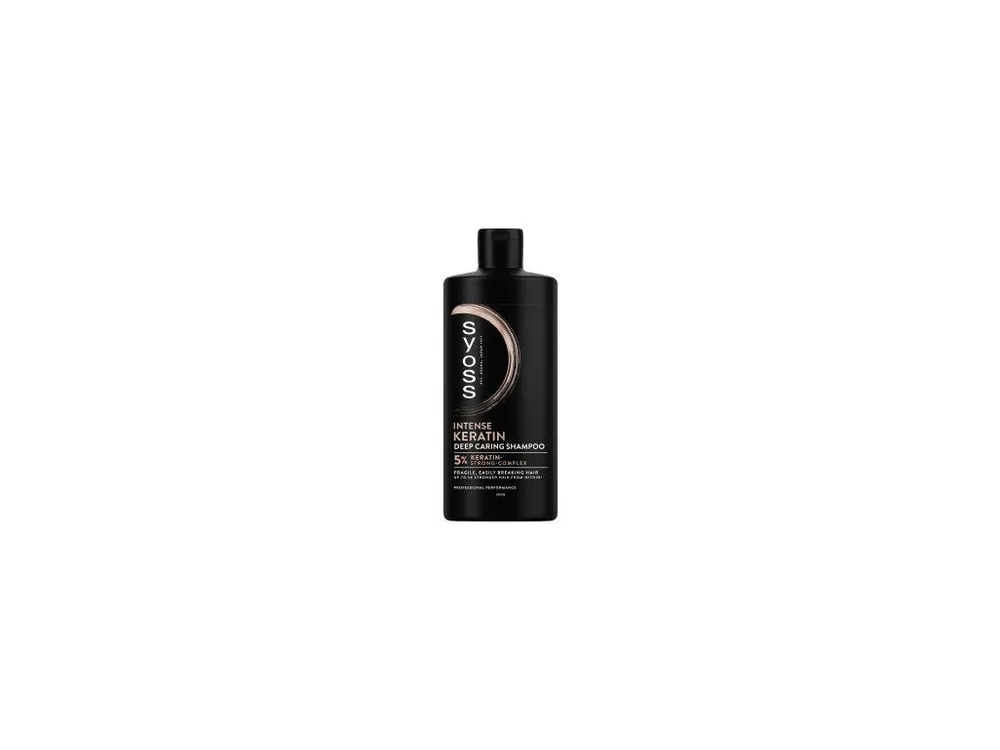 Rychlé Dodání Syoss Keratin šampon pro jemné a lámavé vlasy, 440 ml