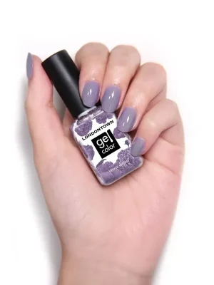 Super Cena LONDONTOWN Gel Color Cozy Cashmere gelový lak na nehty fialová 12 ml