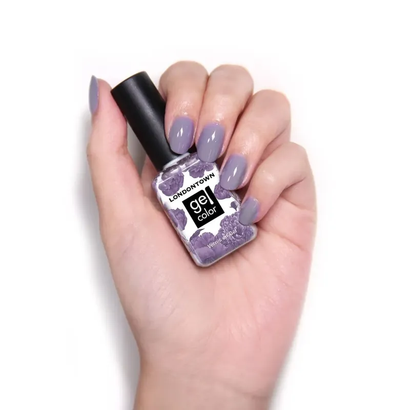 Super Cena LONDONTOWN Gel Color Cozy Cashmere gelový lak na nehty fialová 12 ml
