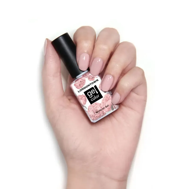 LONDONTOWN Gel Color Make Me Blush gelový lak na nehty tělová růžová 12 ml Výprodej