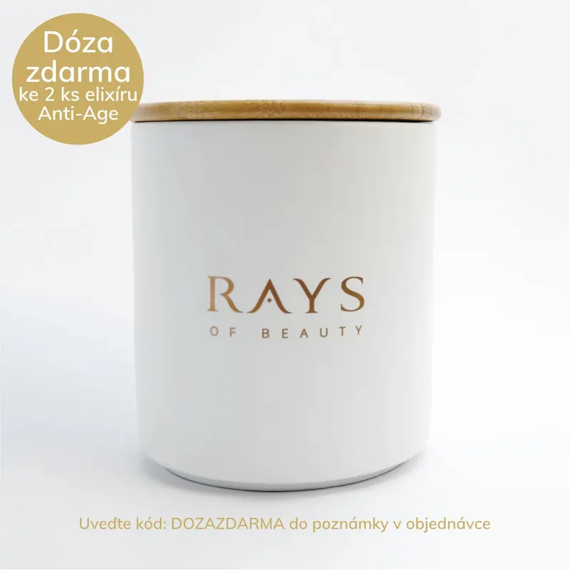 Nová Kolekce RAYS OF BEAUTY Keramická dóza s víkem
