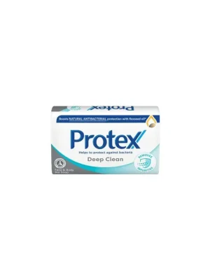 Protex Deep Clean tuhé antibakteriální mýdlo, 90 g Dokud Zásoby Vydrží