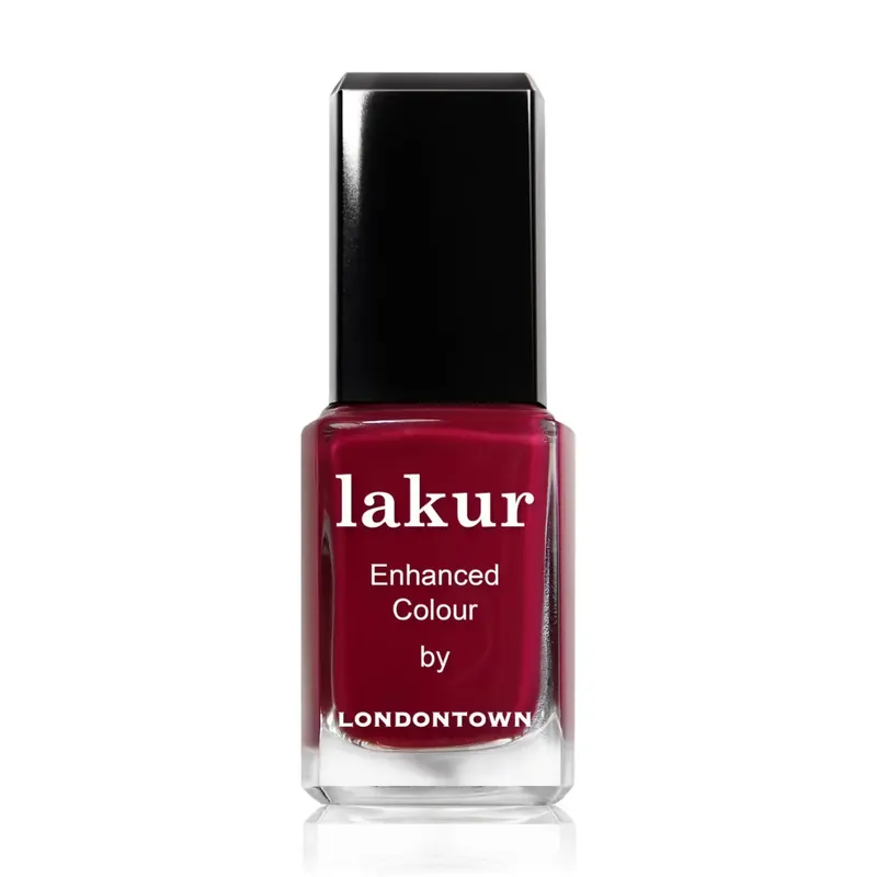Zlevněný LONDONTOWN lakur Dragon Fruit lak na nehty červená 12 ml