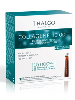 Časově Omezené THALGO Doplněk stravy proti stárnutí a vráskám kolagenový nápoj Collagéne 10 000 10 x 25 ml