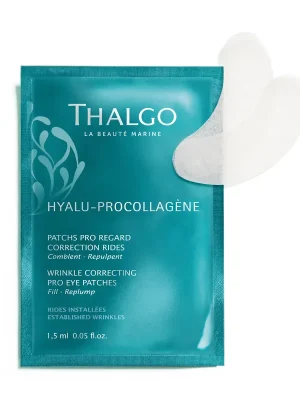 THALGO Hyalu-Procollagene Oční maska pro nápravu vrásek s kolagenem 8 párů Přímo Od Výrobce
