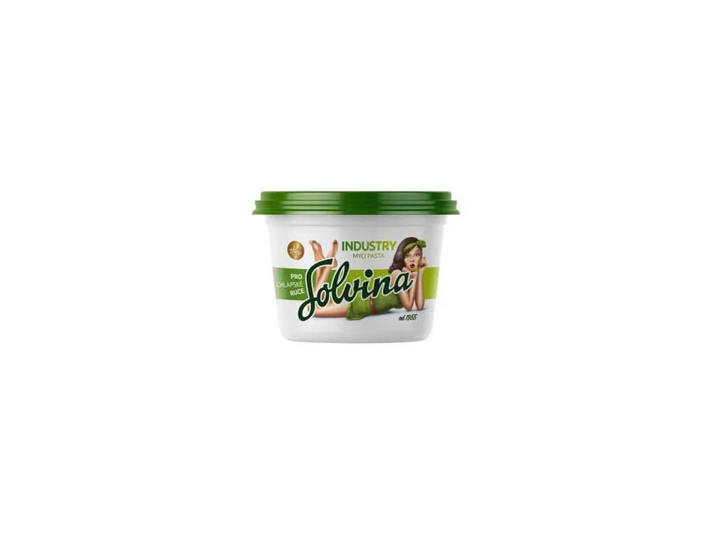 Solvina Industry pilinová mycí pasta na ruce, 450 g Ihned K Objednání
